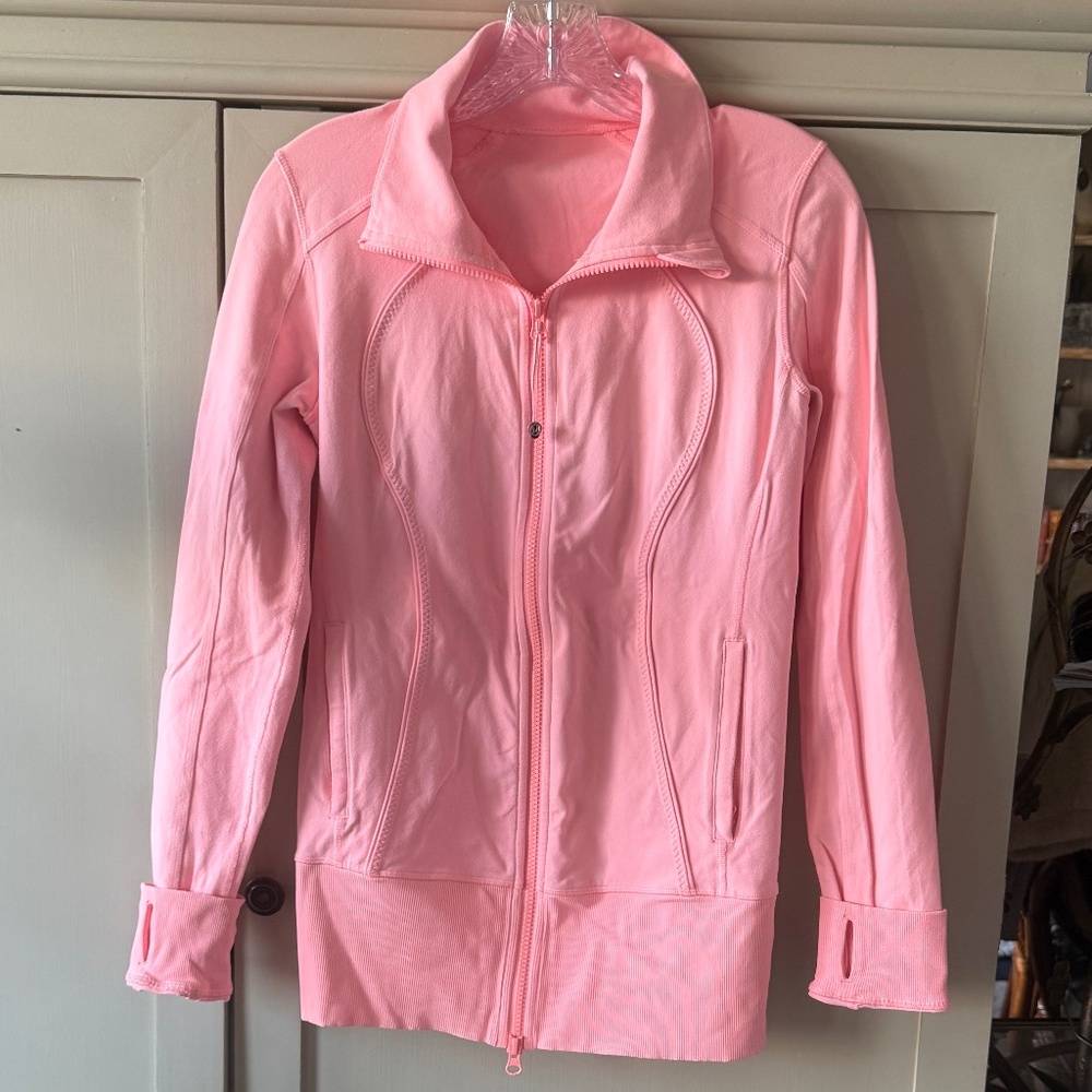 Lululemon Define Jacket Long – Pink/Coral